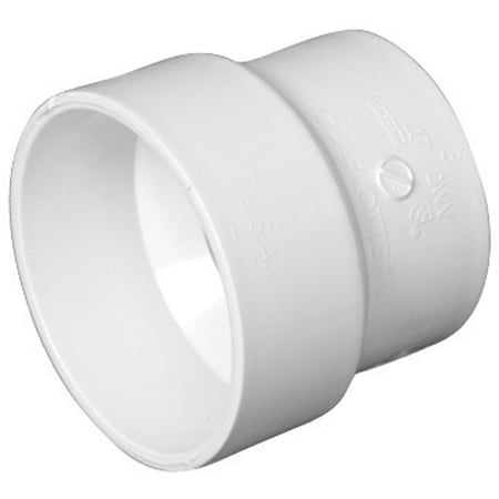 Charlotte Pipe And Foundry Charlotte Pipe 4 in. Hub X 3 in. D Hub PVC Coupling 1 pk PVC001170800